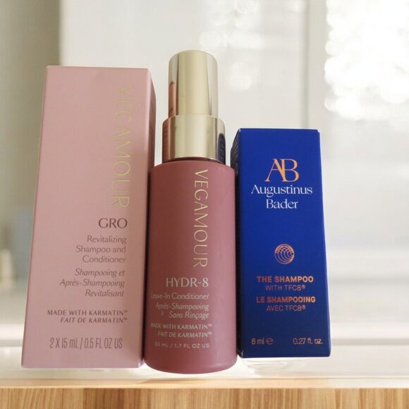 Vegamour & Augustinus Bader - Mini/Deluxe Sample Sized Leave-in Conditioner + - Picture 2 of 4